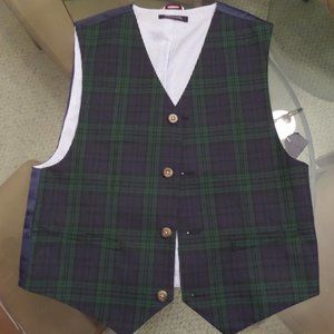 Tommy Hilfiger Plaid Vest